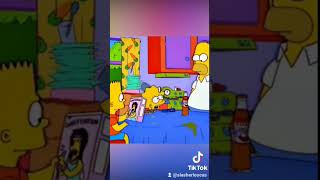 Marge a mal au pied  tiktok simpsons thesimpsons [upl. by Enidlarej]