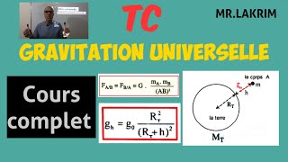 TC  Gravitation universelle  Cours complet [upl. by Nilok]