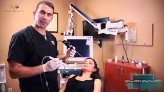 Balloon Sinuplasty Demonstration  Sinusitis Treatment  by Daniel Ganc MD  Boca Raton FL [upl. by Erinn462]