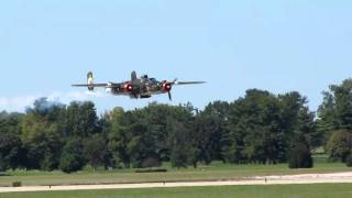 B25 quotShow Mequot Low Pass at Scott AFB Sept 2010 [upl. by Otsuaf]