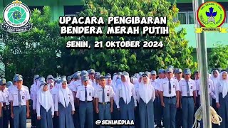 UPACARA BENDERA MERAH PUTIH SMA N 01 OKU 21 OKTOBER 2024  SMANSANEWS 7  SENI MEDIA A8 amp A9 [upl. by Sheeb]