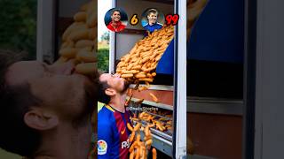 Messi The Hot Dog Eating Champion 🌭 [upl. by Guillema]