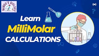 Millimolar Solution Preparations and Calculations [upl. by Citarella]