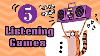 The BEST 5 Listening Activities Games for English Class👾 [upl. by Megdal796]