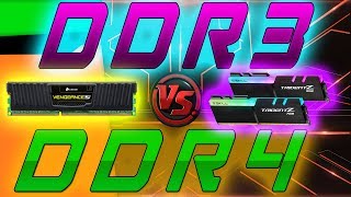 RAM DDR3 VS DDR4 GAMING TEST 2018  FRAME RATE TEST 2007 RAM VS 2014 RAM [upl. by Thomson]