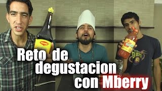 Reto de degustacion con tabletas Mberry  ChideeTv [upl. by Weidman]