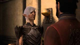 Dragon Age 2  Romance between Fenris and male Hawke  Hot scene [upl. by Fleck]