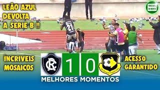 Remo x São Bernardo  5ª Rodada da 2ª Fase  Serie C 2024  Melhores Momentos [upl. by Ysdnyl253]