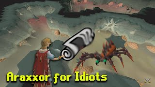 OSRS Araxxor Guide For Idiots [upl. by Ayr]