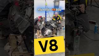 V8 из двух 15L моторов  КАК ЗВУЧИТ [upl. by Naji]