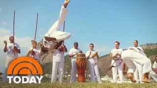 Capoeira Meet Brazil’s Unique Blend Of Martial Art And Dance  TODAY [upl. by Birecree906]