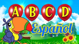 The Alphabet Song in Spanish  ABC Song in Spanish  El Abecedario  Learning Spanish Alphabet [upl. by Ahsienahs]