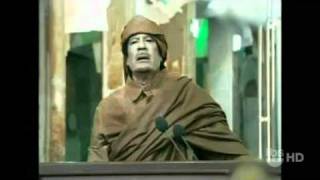 Funny Gaddafi Best Speech Ever القذافى [upl. by Anitsahs790]