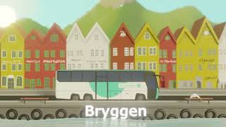 This is where Flybussen Bergen stops [upl. by Relyc]