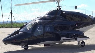 AIRWOLF SCALE RC MODEL HELICOPTER 2018 SWISS HELI CHALLENGE [upl. by Aciretehs]