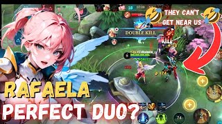 BEST MARKSMAN TO SUPPORT USING RAFAELA  RAFAELA BEST BUILD 2024  MOBILE LEGENDS [upl. by Idden]