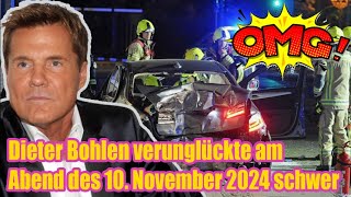 Dieter Bohlen verunglückte am Abend des 10 November 2024 schwer [upl. by Encratis]