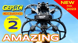 The New CINELOG 35 V2 is a Darn Good FPV Drone Review [upl. by Knight]