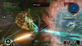 Star Trek Online Premonition vs Hurq veckrid hive in break the circle [upl. by Ailis358]