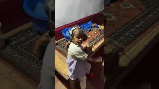 Funny Little Girl Singing Nepali Song [upl. by Izzy]