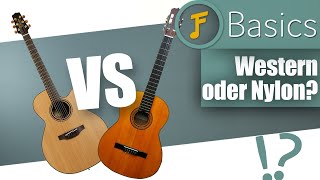 Westerngitarre vs Konzertgitarre  Welche Gitarre kaufen  Jamflix [upl. by Ynahteb]