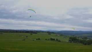 RCParagliding auf der Wasserkuppe RhönHessen mit Hacker FlyPerfekt Testival vom 02 04Mai2014 [upl. by Yzdnil439]