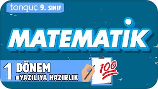 9Sınıf Matematik 1Dönem 1Yazılıya Hazırlık 📑 2025 [upl. by Senoj]