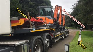 Moving new tractor tenbury show 2023 and Burwarton [upl. by Gagnon725]