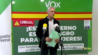 Vox Totana defiende lo realizado por su partido en el acto Institucional del 25N [upl. by Geri]