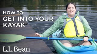 How To Get Into a Kayak [upl. by Louanna]