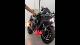 H2r power 💥 h2r ytshorts viralshort Kawasaki H2￼r [upl. by Yorgo]