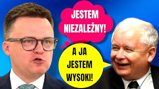 Kaczyński wyśmiewa Hołownię Chodzi o niezależność [upl. by Schuler426]