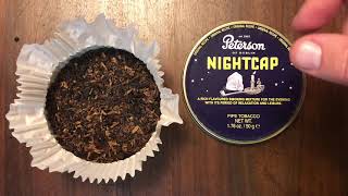 Peterson Nightcap Pipe Tobacco Review [upl. by Shirley]