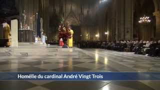 Notre Dame de Paris Messe de rite byzantin  4 Homélie [upl. by Breech]