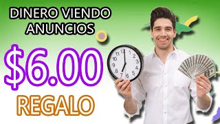 Earnyx ¿Realmente Paga  Nueva Página para Ganar Dinero Viendo Anuncios  APROVECHA 6 de Regalo [upl. by Neirual]