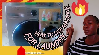 HOW TO USE MACHINE WITH DETERGENT [upl. by Limhaj176]