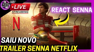 REACT NOVO TRAILER SÉRIE AYRTON SENNA NOVAS INFORMAÇÕES [upl. by Tailor]