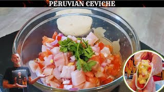 Peruvian Ceviche Recipe [upl. by Gentes]