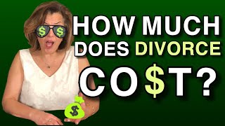 How Much Does A Divorce Cost [upl. by Haerle]