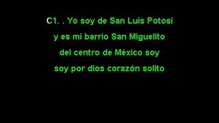 LOS TIGRES DEL NORTE Acuarela Potosina karaoke [upl. by Ponce]