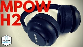 Mpow H2 Headphones Review  Over Ear Bluetooth Headphones with Equalizer [upl. by Tnahs465]