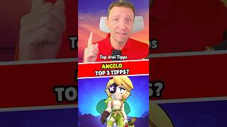 Brawl Stars ANGELO Top 3 Tipps amp Tricks brawlstars brawlstarsguide chiefavalon [upl. by Lucienne]