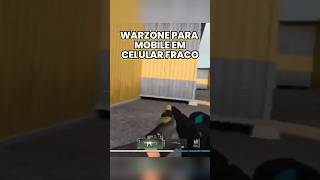 WARZONE MOBILE EM CELULAR FRACO shorts warzonemobile [upl. by Tnahsarp]