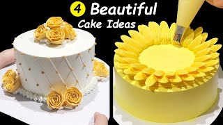 How To Make Cake Decorating Tutorials for Beginners  Homemade cake decorating ideas  Cake Design [upl. by Winton]