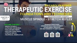 Carolyn therapeutic exercise  Muscle spindle  stretch reflex [upl. by Darci]