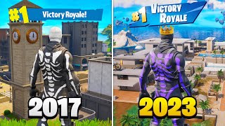 Winning in EVERY Fortnite Season [upl. by Meehyrb]