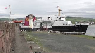 MV Isle of Arran Ardrossan to Brodick May 2018 [upl. by Reace]