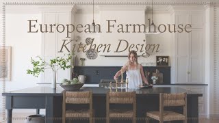 European Farmhouse Kitchen Design [upl. by Ayekin]