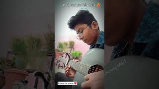 Sanson ki mala guitar cover music guitarcover music trending ytshort [upl. by Ayotol]