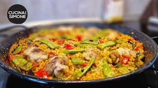 Paella Velenciana  Ricetta tradizionale originale [upl. by Claudell]